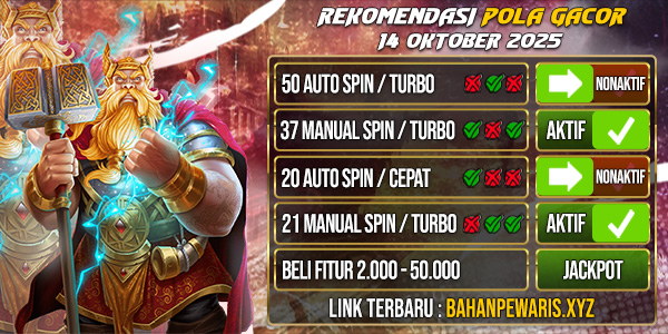 Bahantoto | Pola Gacor Hari Ini